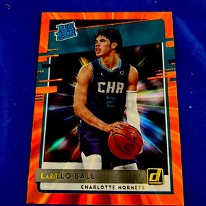 Rated rookie lemelo ball orange prizm
